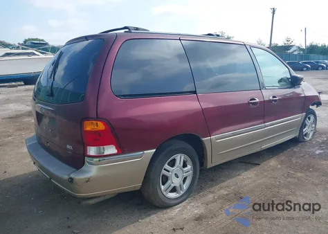 2001 Ford Windstar Sel из США, поврежденный, VIN 2FMZA534X1BB29956